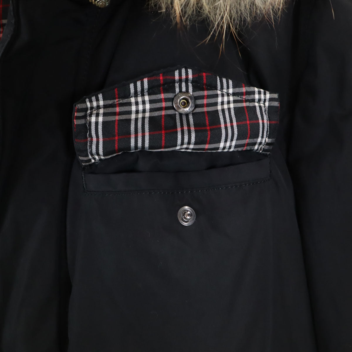 BURBERRY BLACK LABEL バーバリーブラックレーベル ダウンコート LL ブラック系 メンズ