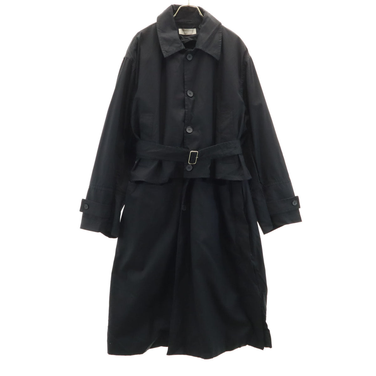 Wizzard ウィザード 2WAY ステンカラーコート 1 ネイビー メンズ