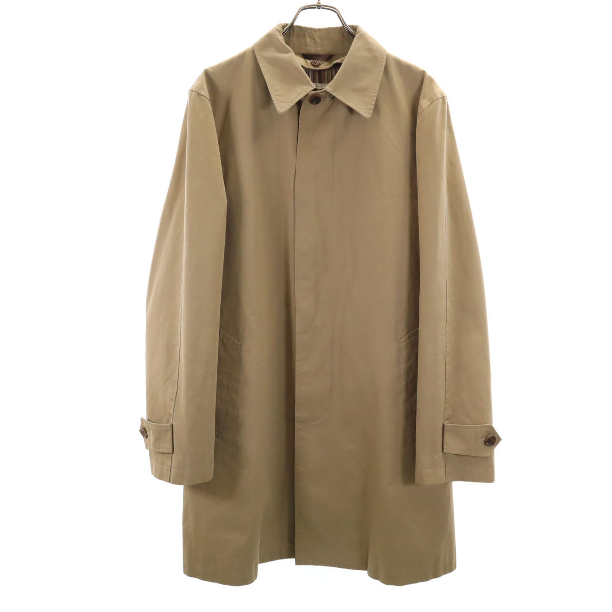 Paul Smith LONDON ポールスミスロンドン 日本製 ステンカラーコート XL ベージュ ライナー付き メンズ