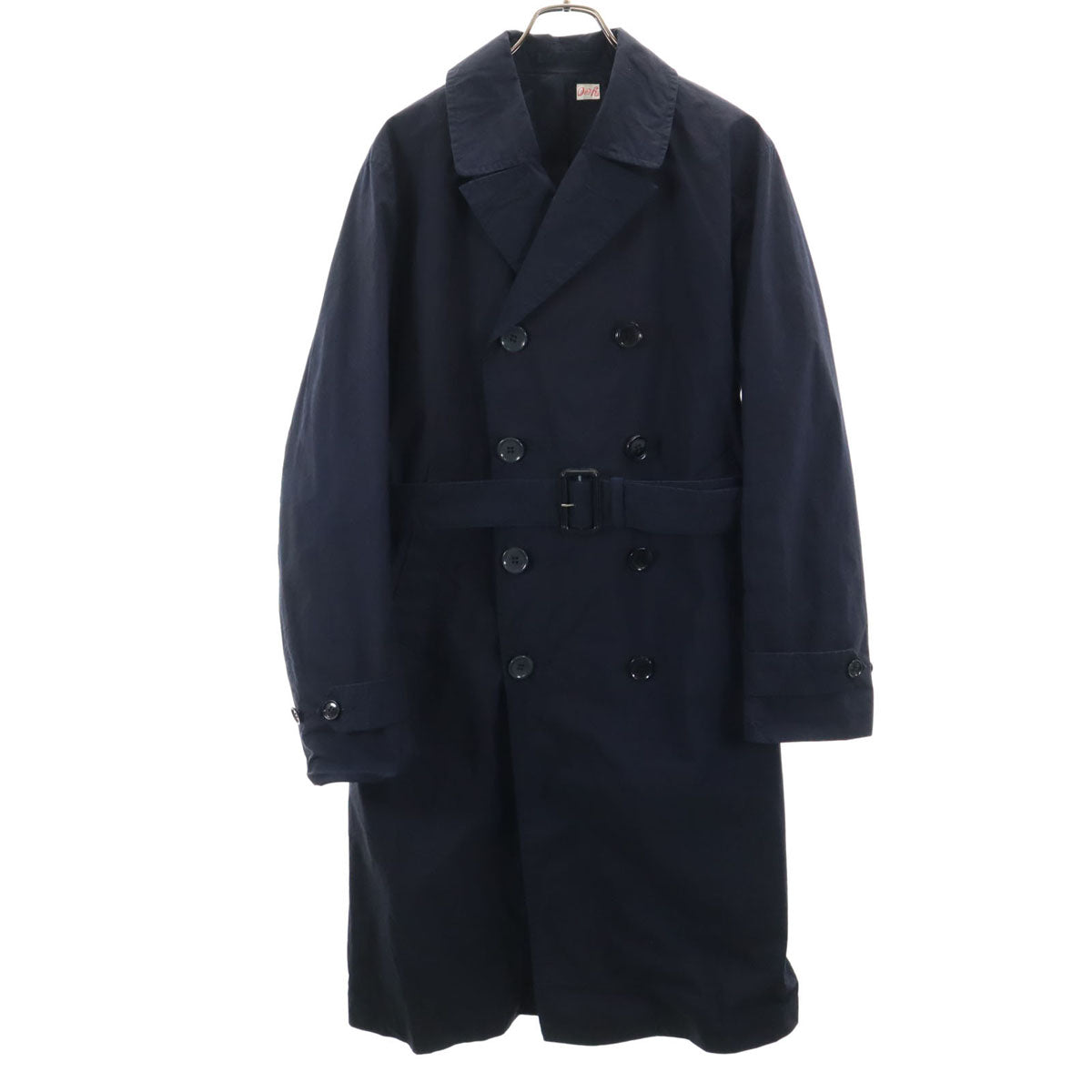 YOUNG&OLSEN ヤングアンドオルセン 日本製 トレンチコート 4 ネイビー レディース