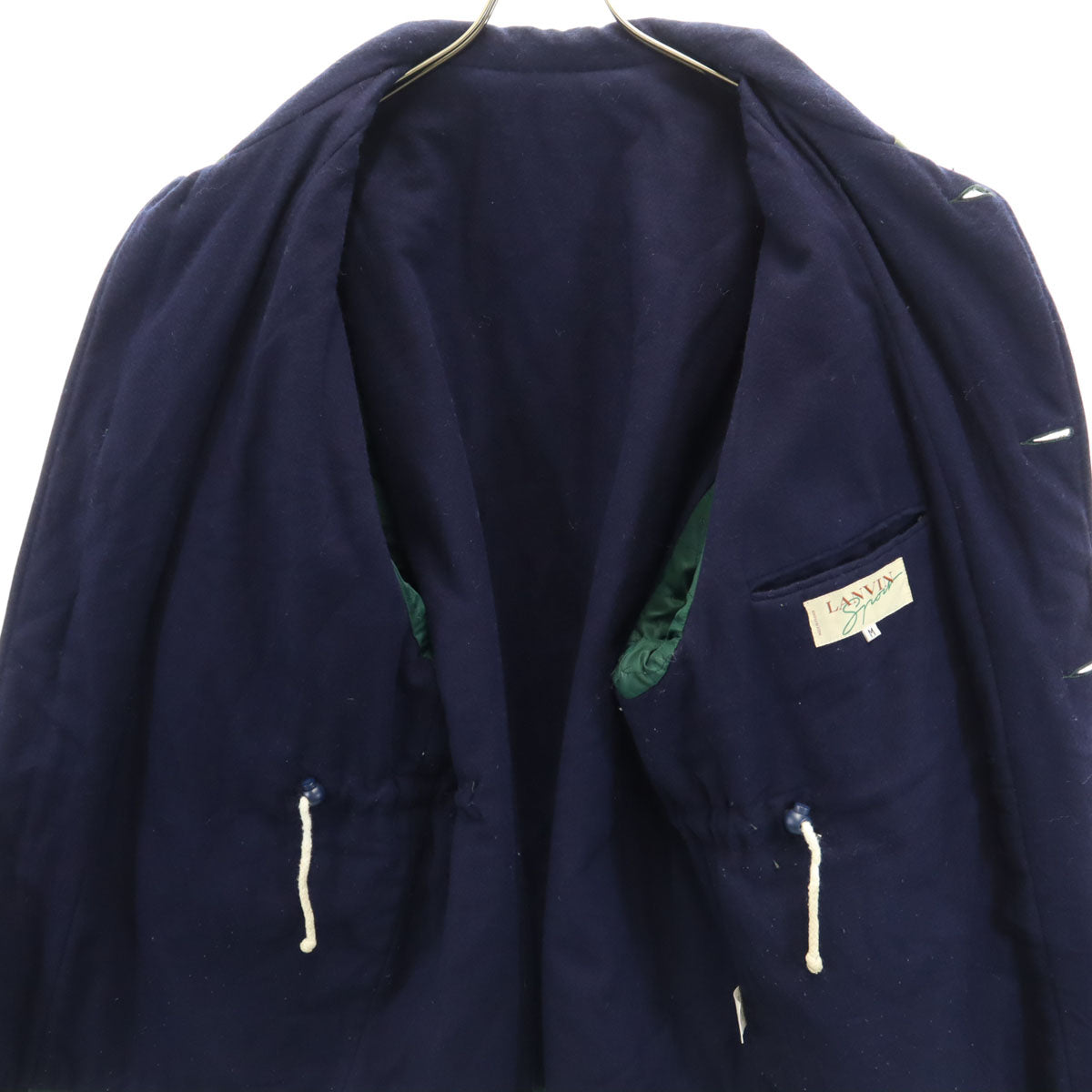 LANVIN SPORT ランバン スポーツ 80s 90s オールド ジャケット M カーキ メンズ