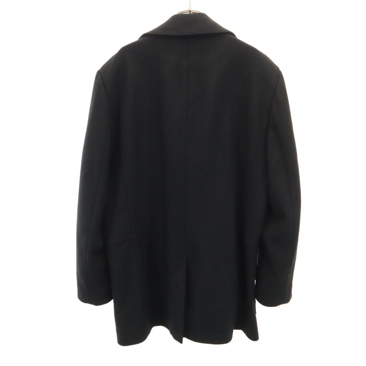 ARMANI EXCHANGE アルマーニエクスチェンジ ウールブレンド トレンチ ジャケット L ブラック メンズ