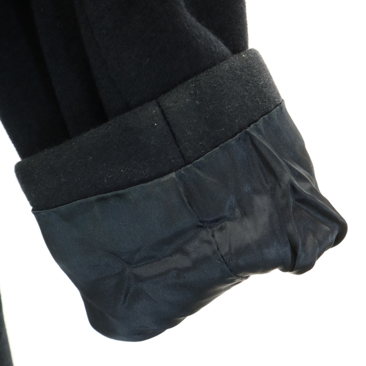 GIORGIO ARMANI LE COLLEZIONI ジョルジオアルマーニ コレツィオーニ 90s イタリア製 オールド ロングコート 44 ブラック メンズ