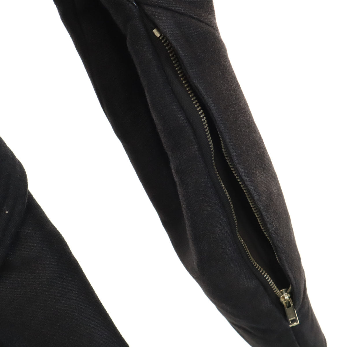 Rick Owens リックオウエンス リネンブレンド イタリア製 コート S ブラック メンズ