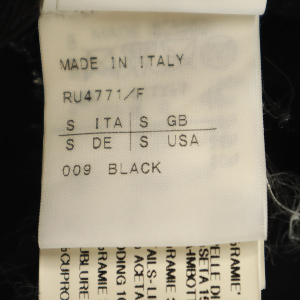 Rick Owens リックオウエンス リネンブレンド イタリア製 コート S ブラック メンズ