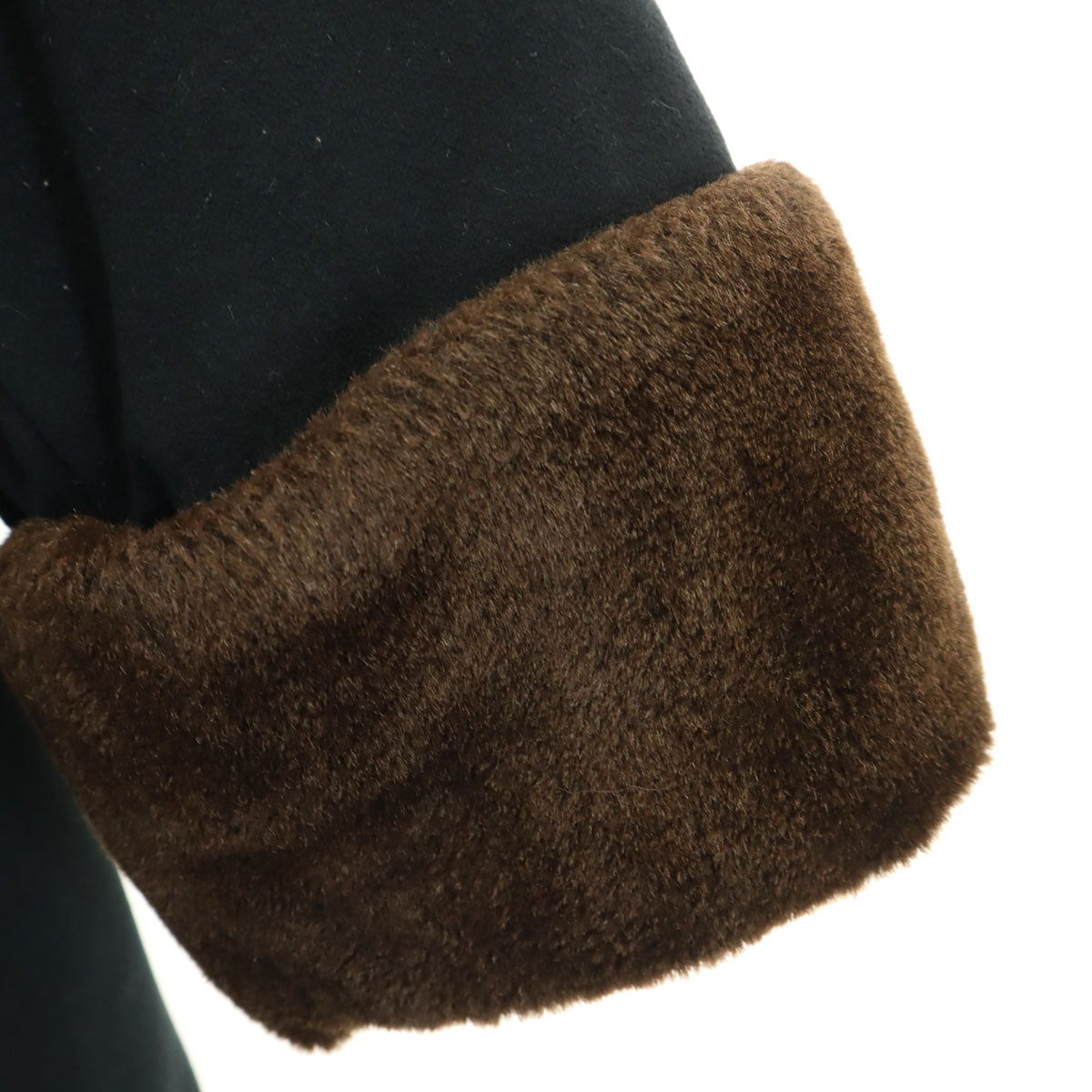 miss chloe ミスクロエ 90s 日本製 オールド ショールカラー コート 40 ブラック系 レディース