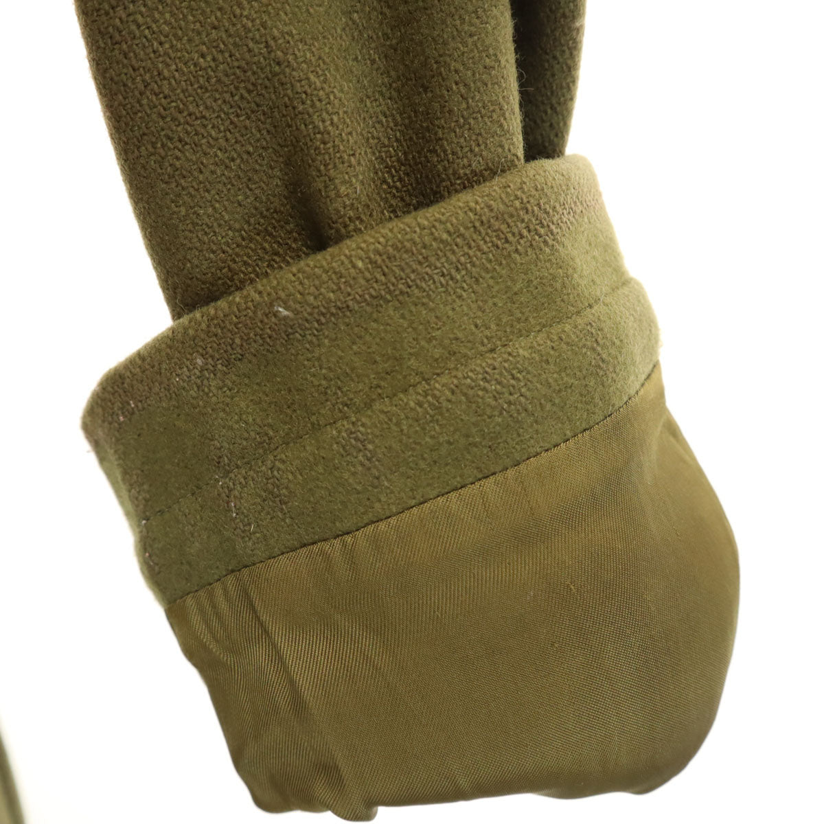 Alexander McQueen アレキサンダーマックイーン ウールブレンド コート 40 グリーン系 レディース