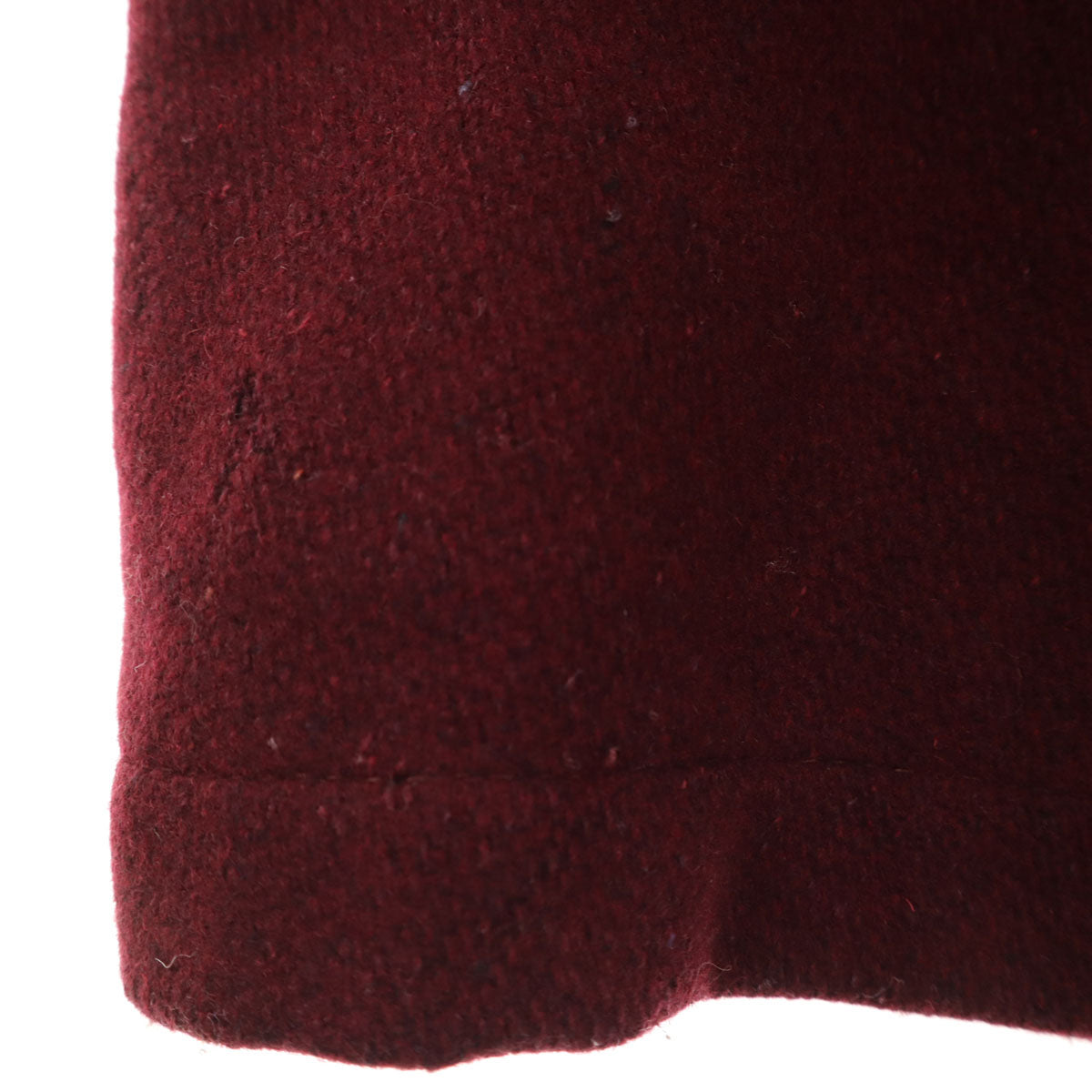 70s ヴィンテージ フーデッド コート 18 ボルドー TALONジップ レディース