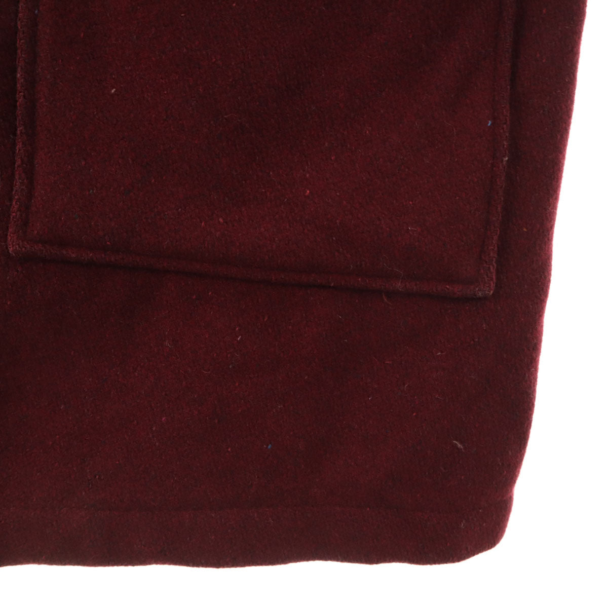 70s ヴィンテージ フーデッド コート 18 ボルドー TALONジップ レディース