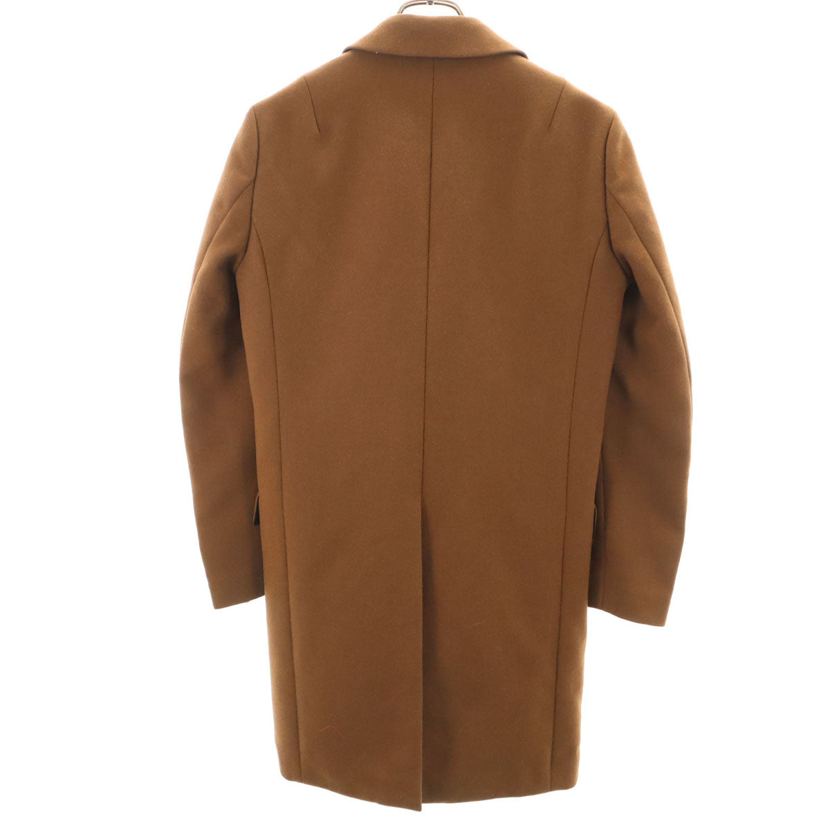 ATTACHMENT アタッチメント 日本製 カシミヤブレンド 平二重メルトン チェスターコート 1 ブラウン メンズ