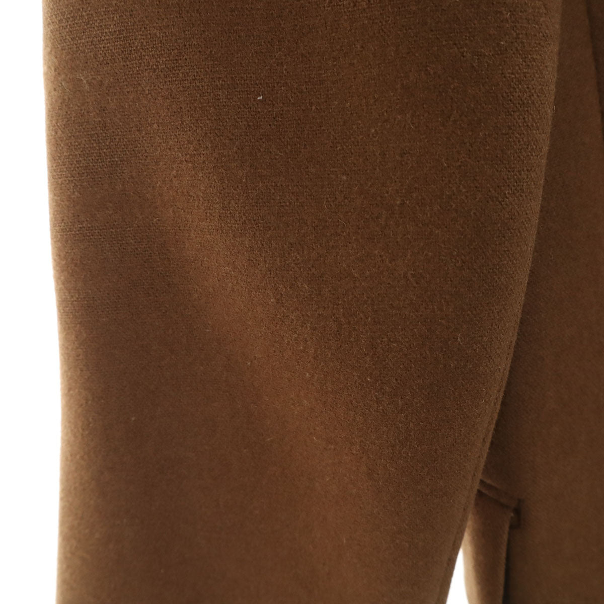 ATTACHMENT アタッチメント 日本製 カシミヤブレンド 平二重メルトン チェスターコート 1 ブラウン メンズ