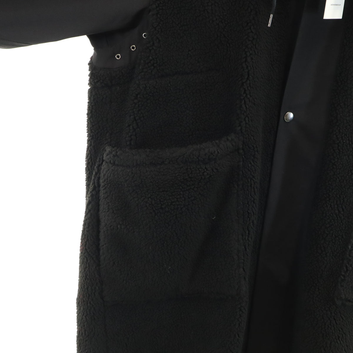 未使用 VACHEMENT ヴァシュモン 23FW IENA イエナ別注 ボアコート F ブラック レディース