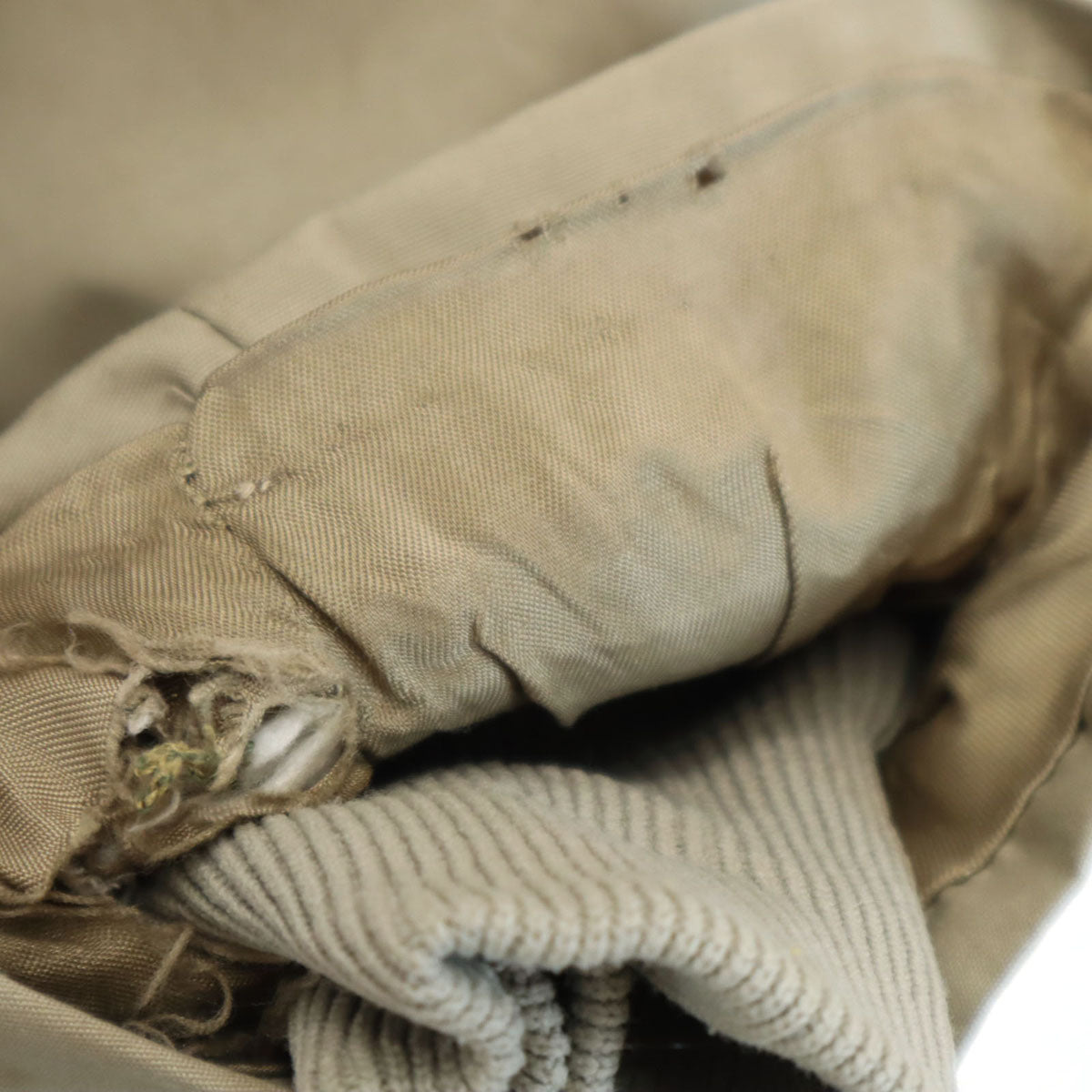 MIGHTY MAC マイティーマック 60s 70s USA製 ヴィンテージ B9タイプ 裏ボア コート 40L グレージュ TALONジップ メンズ