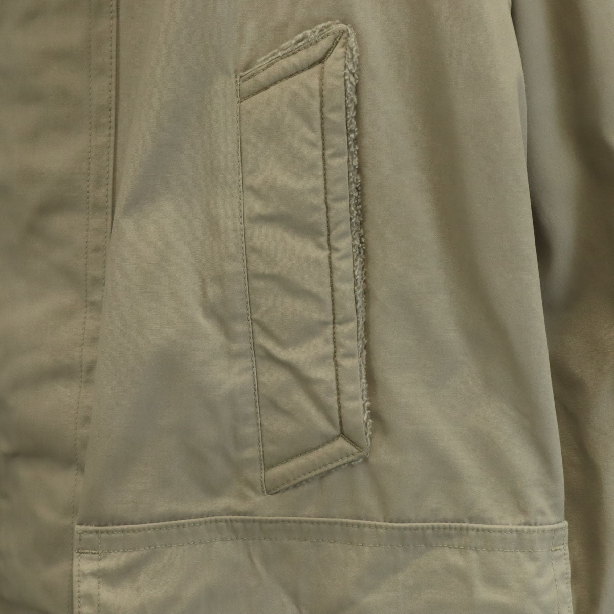 MIGHTY MAC マイティーマック 60s 70s USA製 ヴィンテージ B9タイプ 裏ボア コート 40L グレージュ TALONジップ メンズ