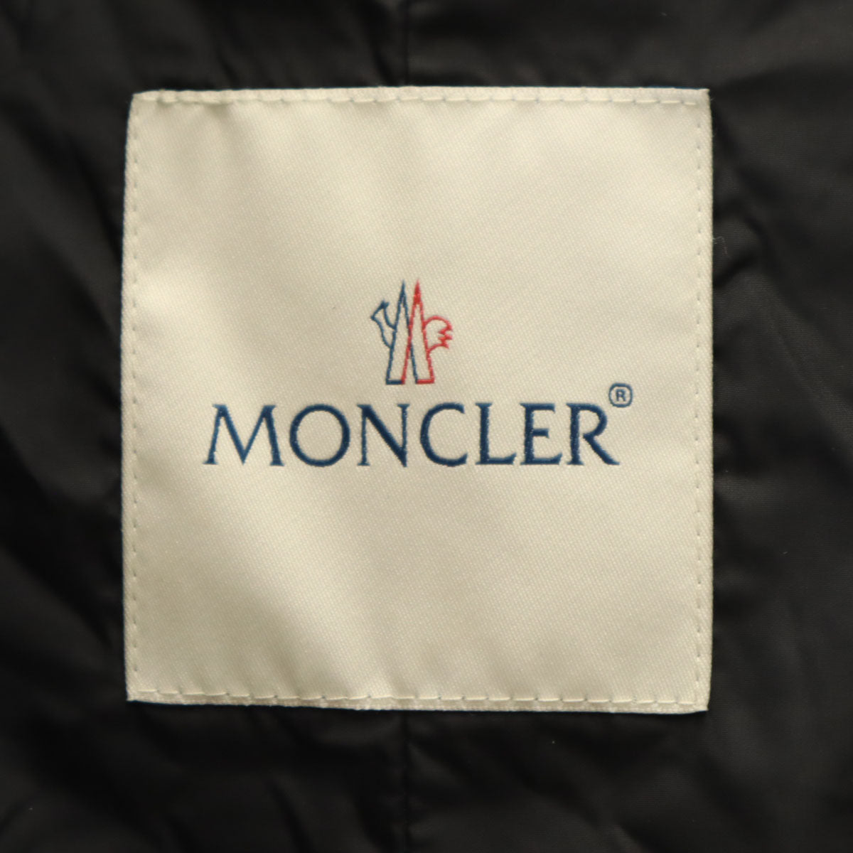 MONCLER モンクレール ハンガリー製 SASLONG ダウンコート 0 チャコールブラウン系 キルティング レディース