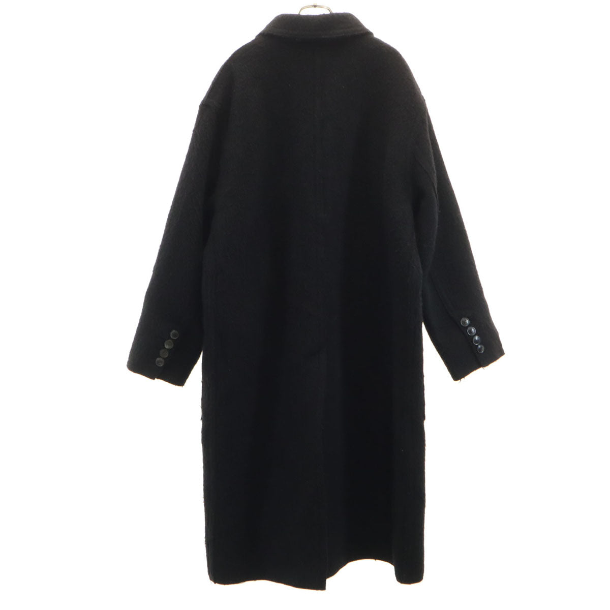 ami alexandre mattiussi アミ アレクサンドル マテュッシ ブルガリア製 オーバーサイズ コート S ブラック メンズ