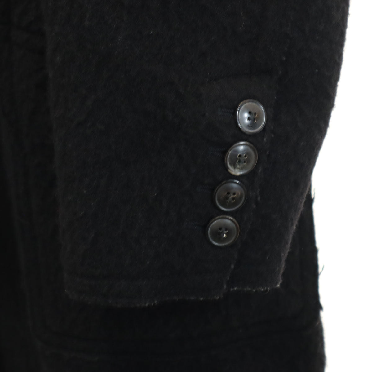 ami alexandre mattiussi アミ アレクサンドル マテュッシ ブルガリア製 オーバーサイズ コート S ブラック メンズ