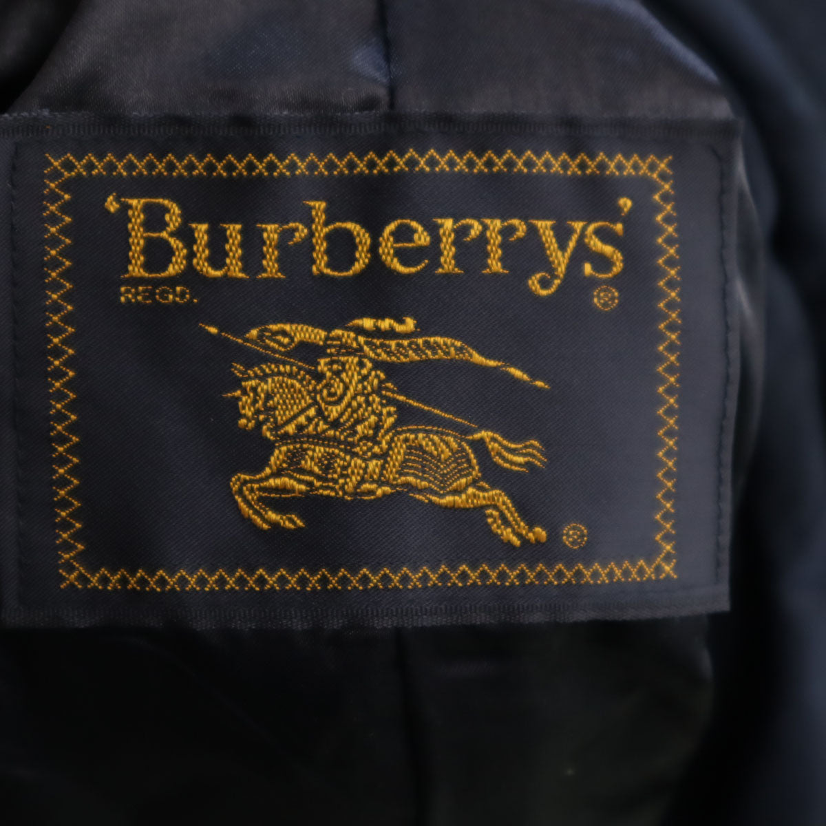 Burberrys バーバリーズ 90s オールド フーデット コート ネイビー ライナー付き 三陽商会 レディース