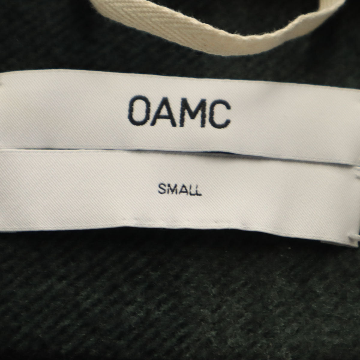 OAMC オーエーエムシー イタリア製 フーデット コート S ネイビー系 メンズ