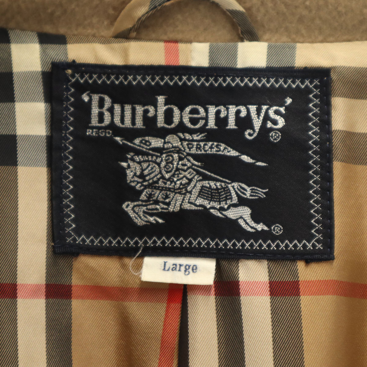 Burberrys バーバリーズ 90s オールド ロングコート L ベージュ レディース