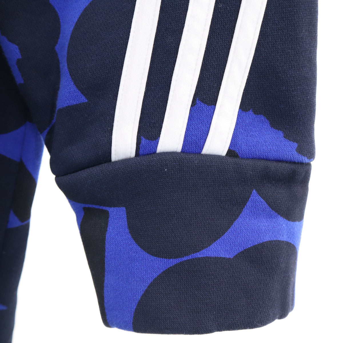 adidas アディダス マリメッコ Marimekko コラボ 花柄 長袖 ワンピース OT ブルー レディース