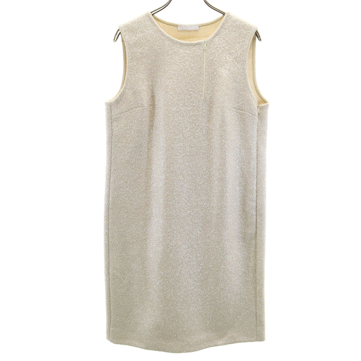 PRADA プラダ ノースリーブ ワンピース 42 アイボリー アンサンブル セット レディース