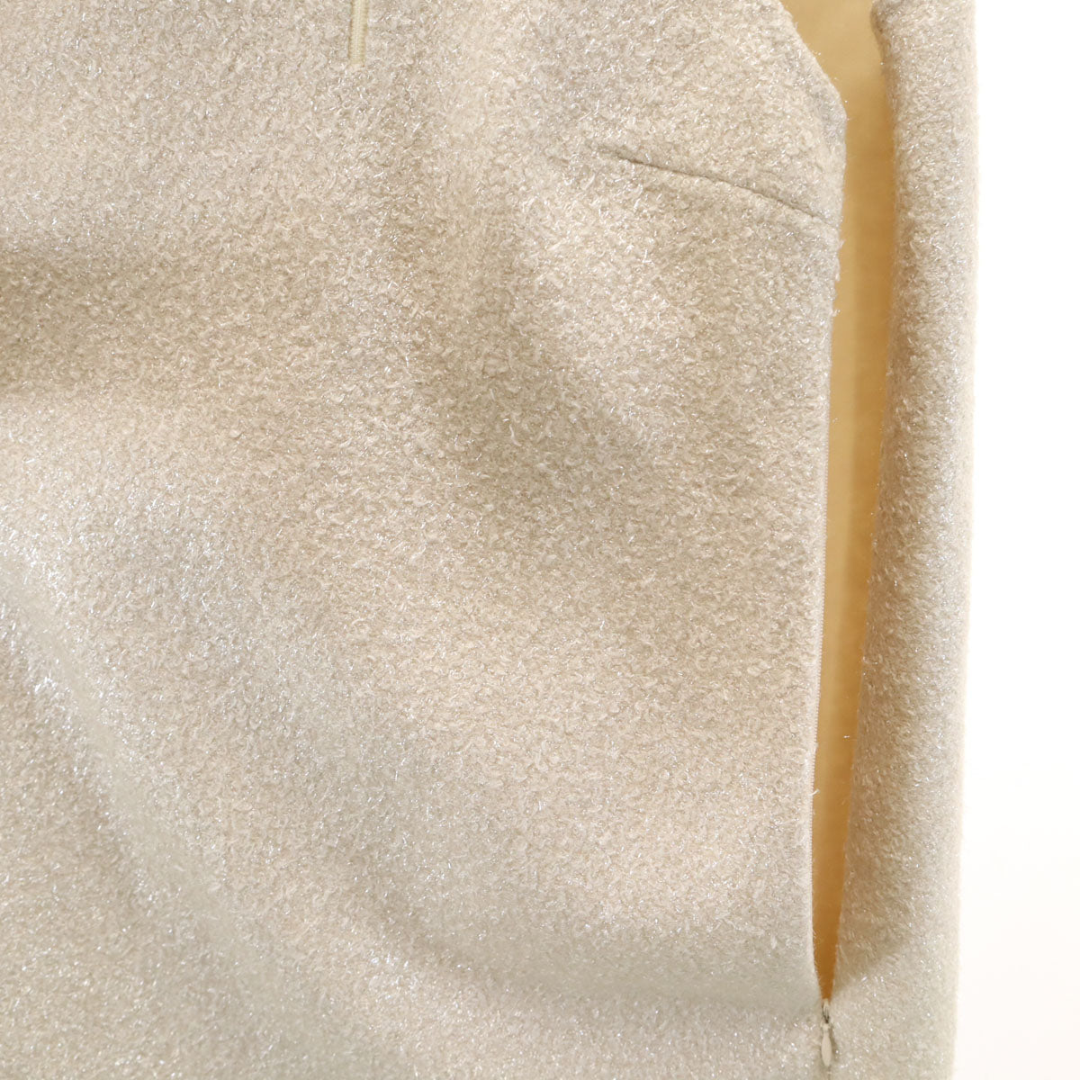 PRADA プラダ ノースリーブ ワンピース 42 アイボリー アンサンブル セット レディース