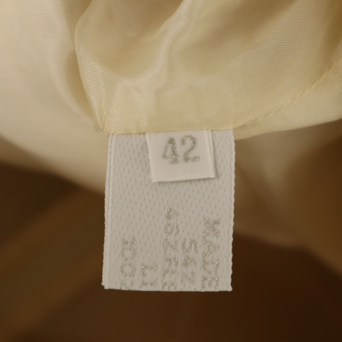PRADA プラダ ノースリーブ ワンピース 42 アイボリー アンサンブル セット レディース