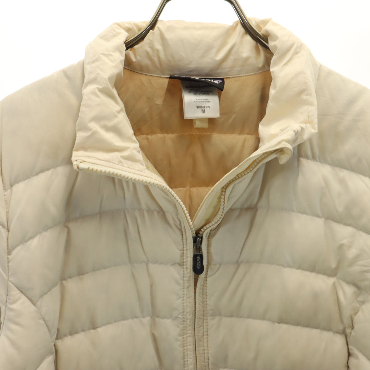 patagonia パタゴニア ダウンコート M アイボリー系 28355 レディース