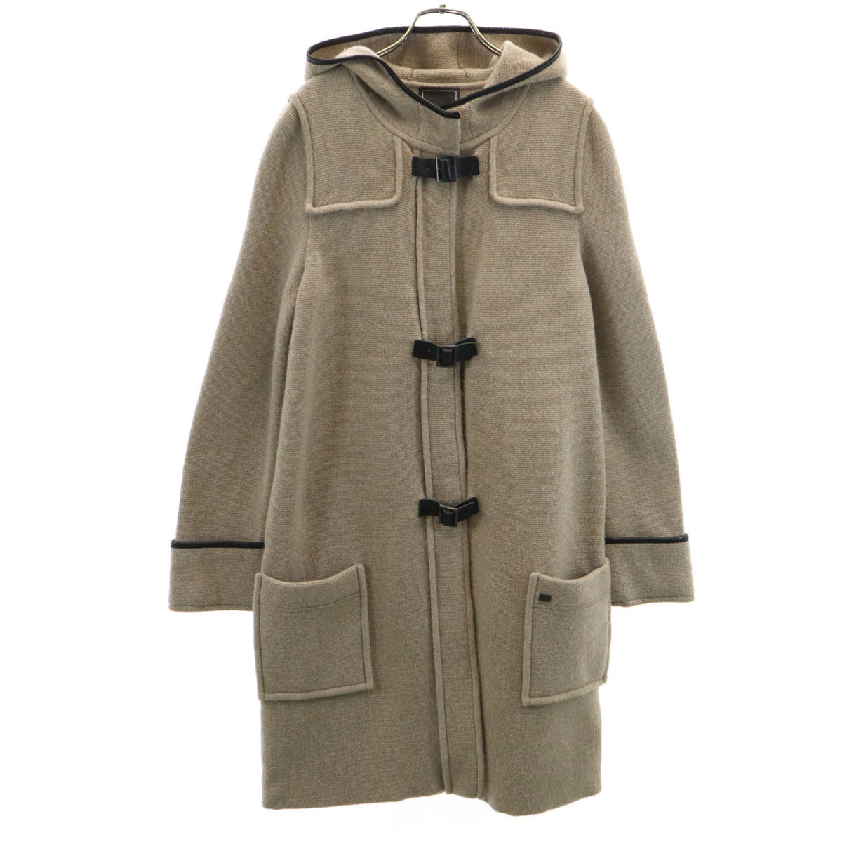 FOXEY フォクシー 日本製 カシミヤ100% ニットコート 40 ベージュ系 レディース