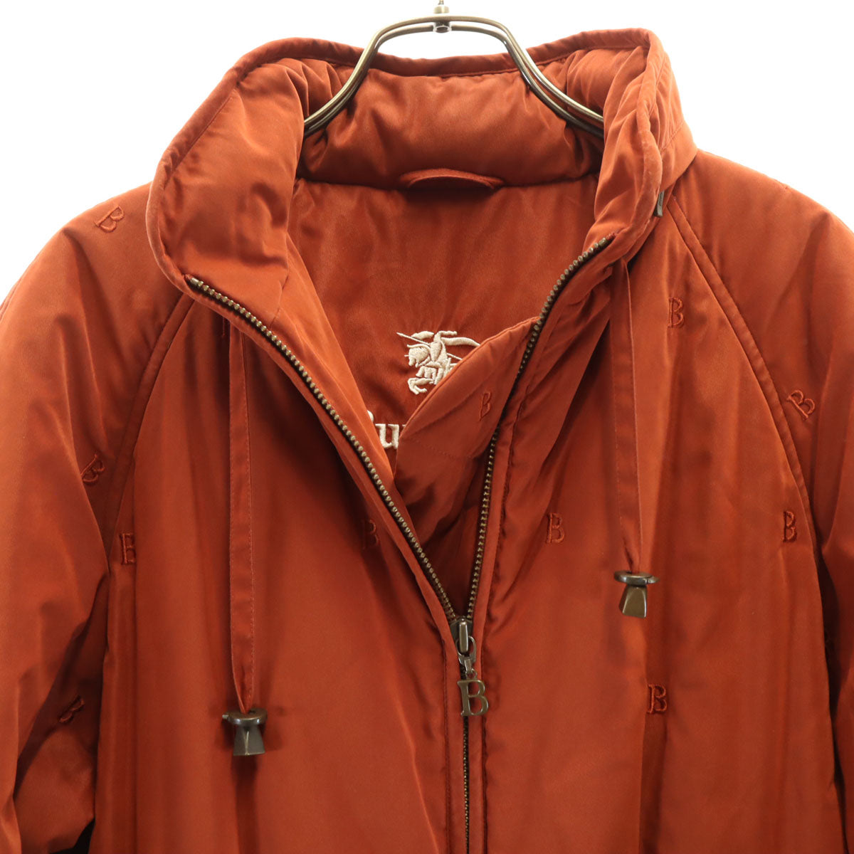 Burberrys バーバリーズ 90s オールド 中綿コート 9AR オレンジ系 三陽商会 レディース