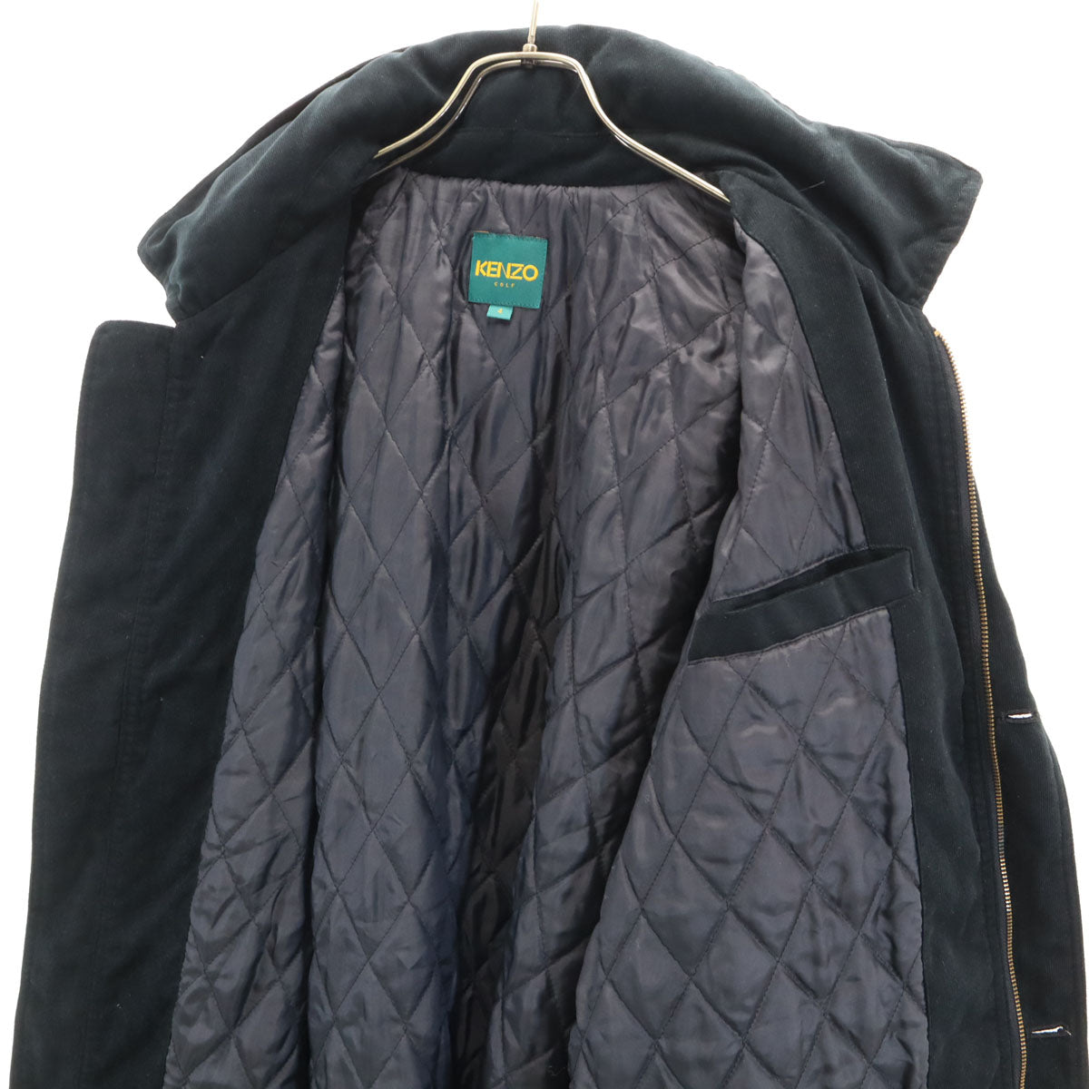 KENZO GOLF ケンゾーゴルフ 90s オールド ジャケット 4 ブラック メンズ