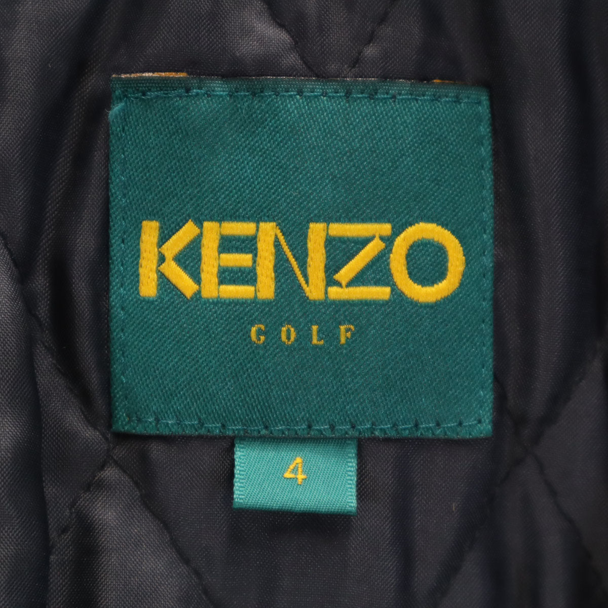KENZO GOLF ケンゾーゴルフ 90s オールド ジャケット 4 ブラック メンズ