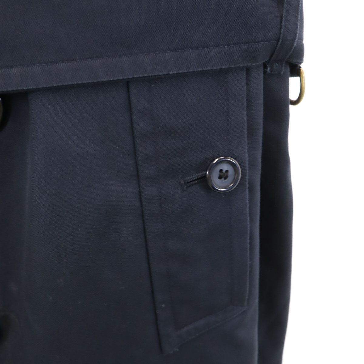 Burberrys バーバリーズ 80s イングランド製 オールド ヴィンテージ トレンチコート 46 ネイビー ベストライナー付き メンズ