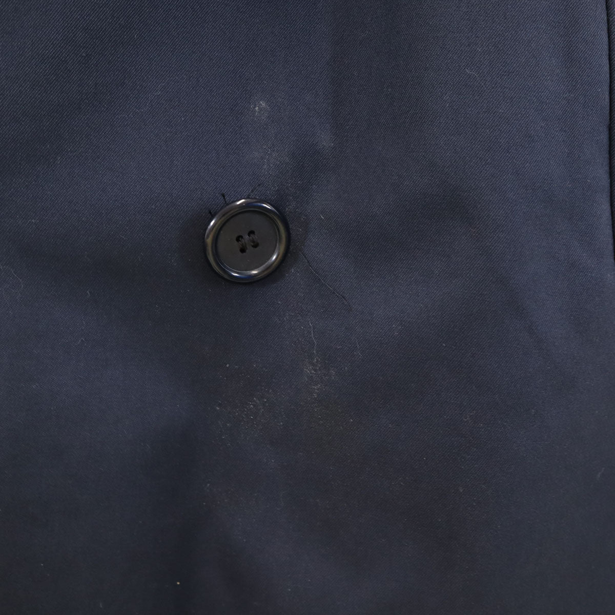 Burberrys バーバリーズ 80s イングランド製 オールド ヴィンテージ トレンチコート 46 ネイビー ベストライナー付き メンズ