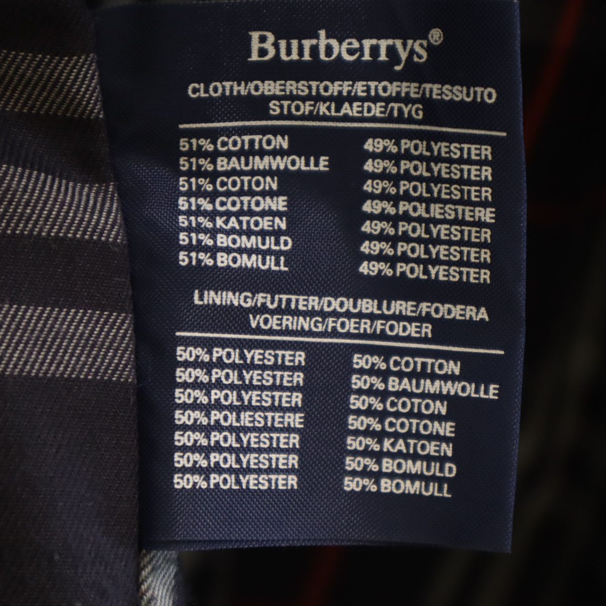 Burberrys バーバリーズ 80s イングランド製 オールド ヴィンテージ トレンチコート 46 ネイビー ベストライナー付き メンズ