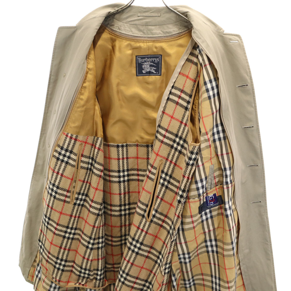 Burberrys バーバリーズ 90s オールド ステンカラーコート 90-165 グレージュ メンズ