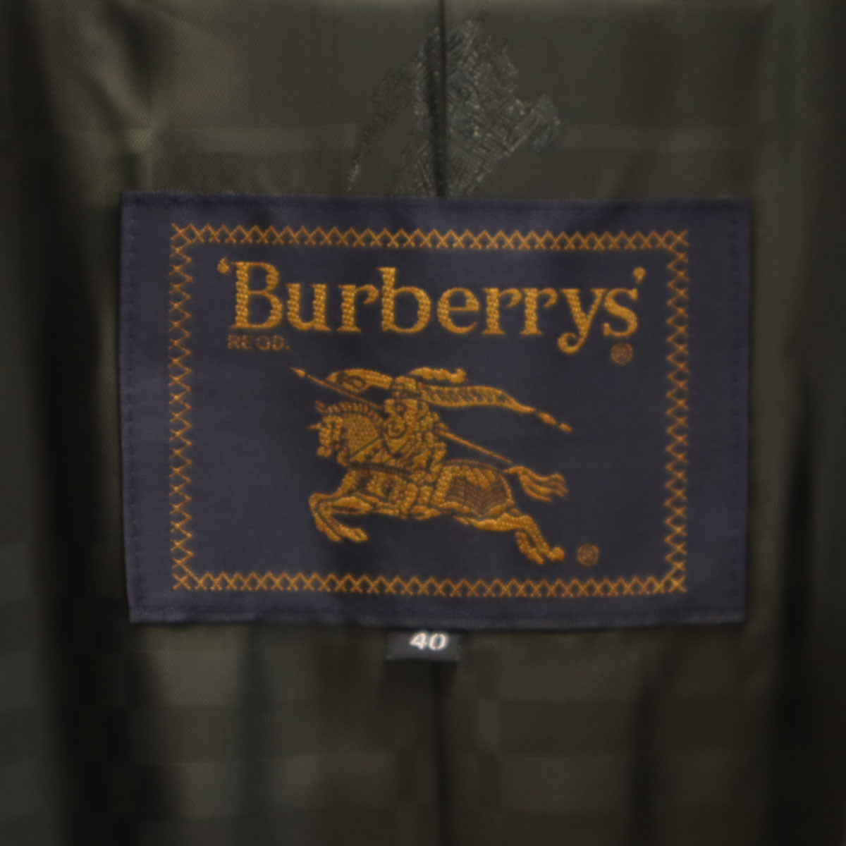 Burberrys バーバリーズ 90s オールド ロングコート 40 カーキ 三陽商会 レディース