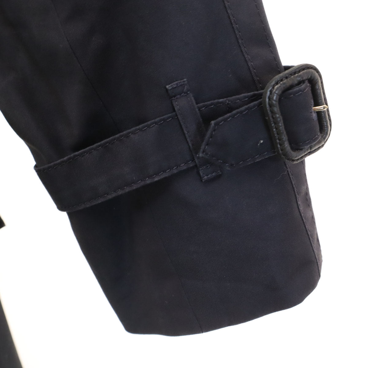 Aquascutum LONDON アクアスキュータム ロンドン 日本製 トレンチコート 8 濃紺 レディース