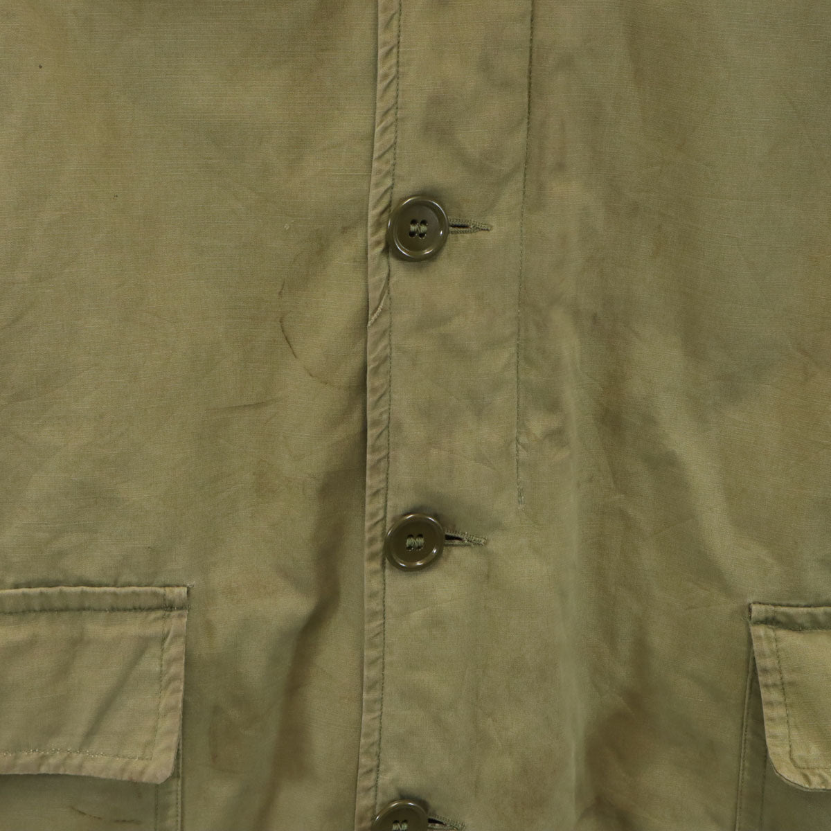 40s バネクラ ヴィンテージ M41 民生品 ミリタリーコート カーキ メンズ