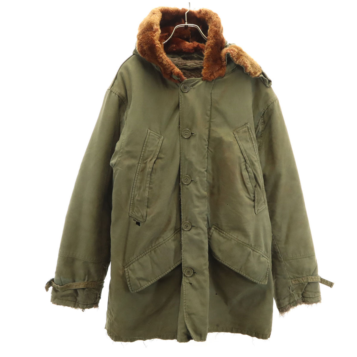 US ARMY アメリカ軍 40s 50s B9 ヴィンテージ ミリタリーコート 38 カーキ メンズ