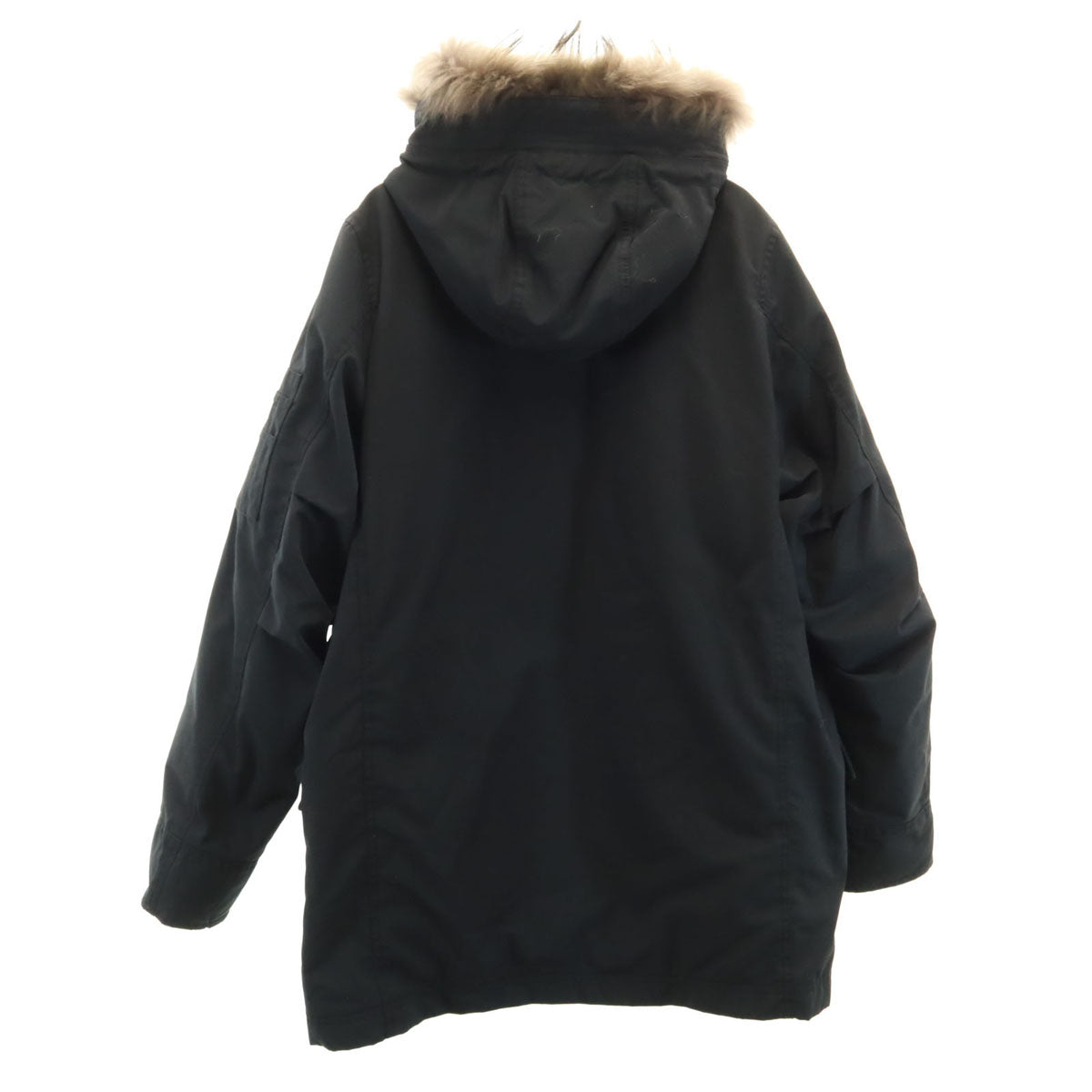 NISHIKAWA DOWN nano universe 西川ダウン ナノユニバース ダウンコート L ブラック メンズ