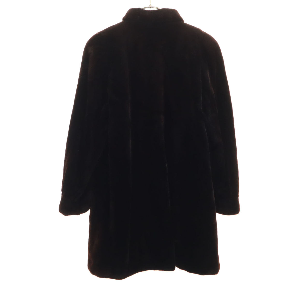 SAGA MINK サガミンク 毛皮コート F ブラウン系 レディース