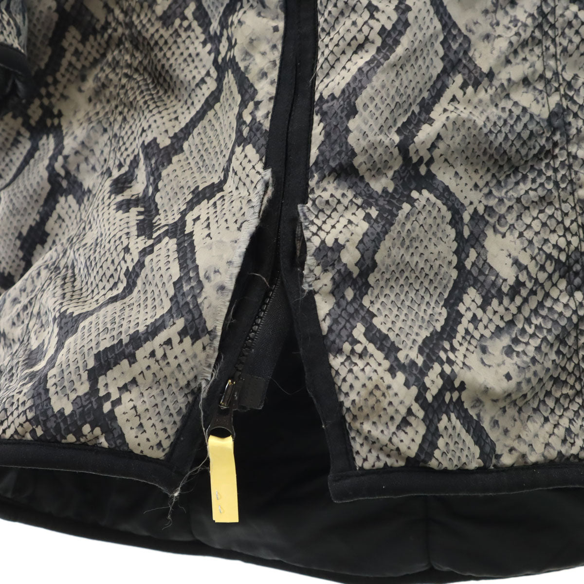 HYSTERICS ヒステリックス 総柄 中綿コート F グレー系 ヒステリックグラマー レディース