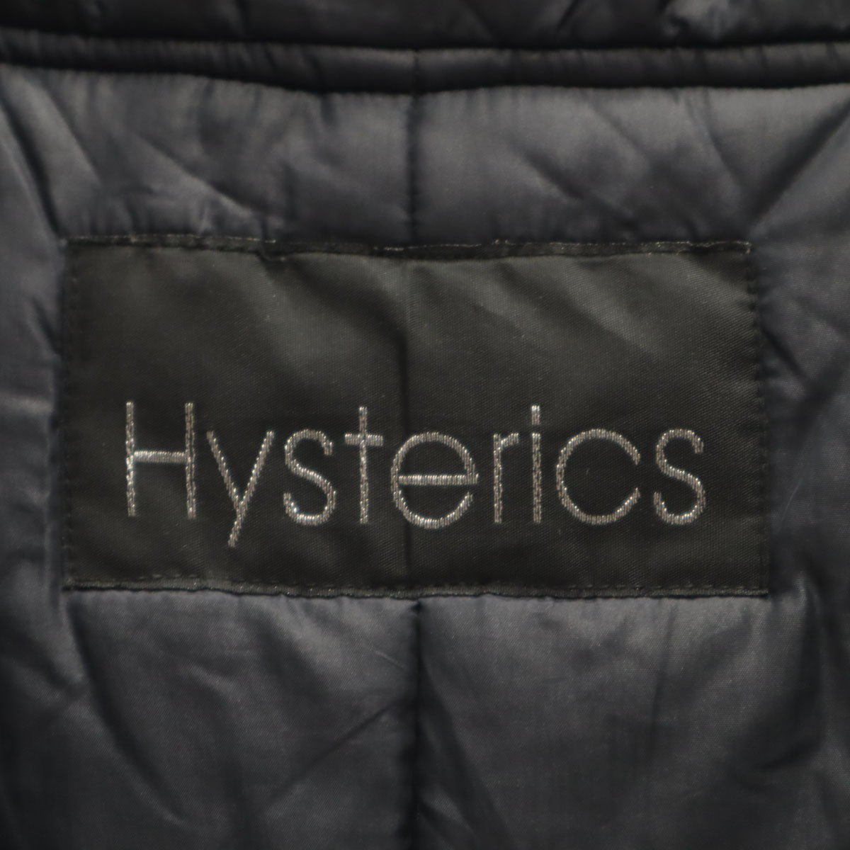 HYSTERICS ヒステリックス 総柄 中綿コート F グレー系 ヒステリックグラマー レディース