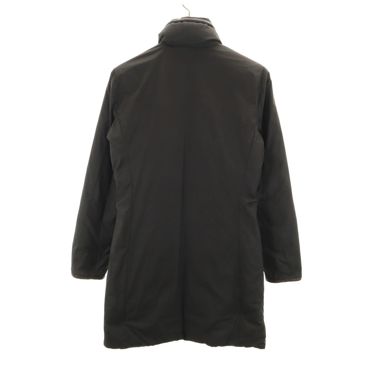 MONCLER モンクレール リバーシブル ダウンコート 0 チャコールブラック レディース