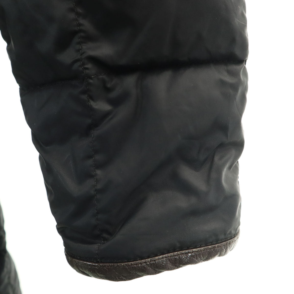 MONCLER モンクレール リバーシブル ダウンコート 0 チャコールブラック レディース