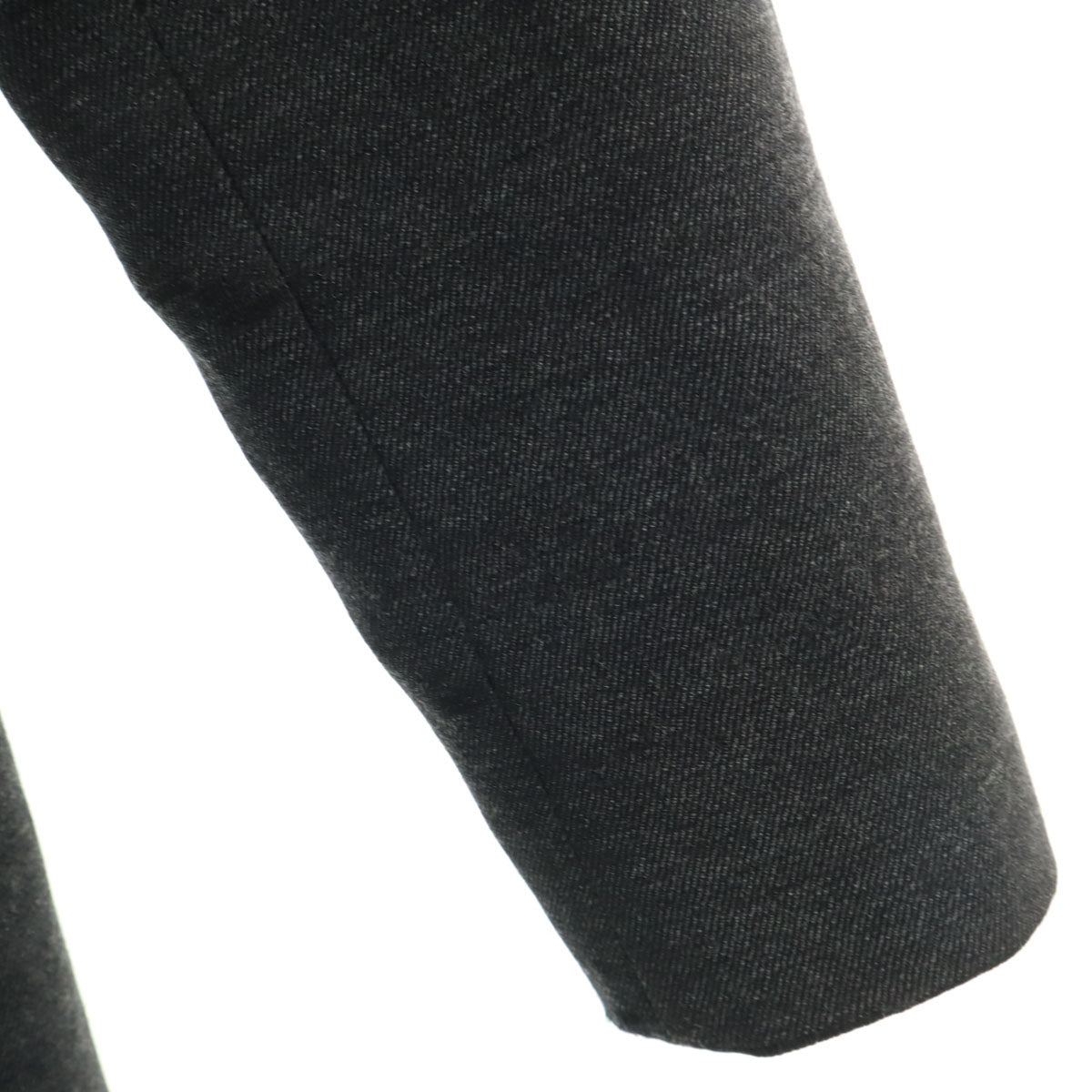 FOXEY BOUTIQUE フォクシー ブティック 日本製 フーデッド コート 38 チャコールグレー レディース