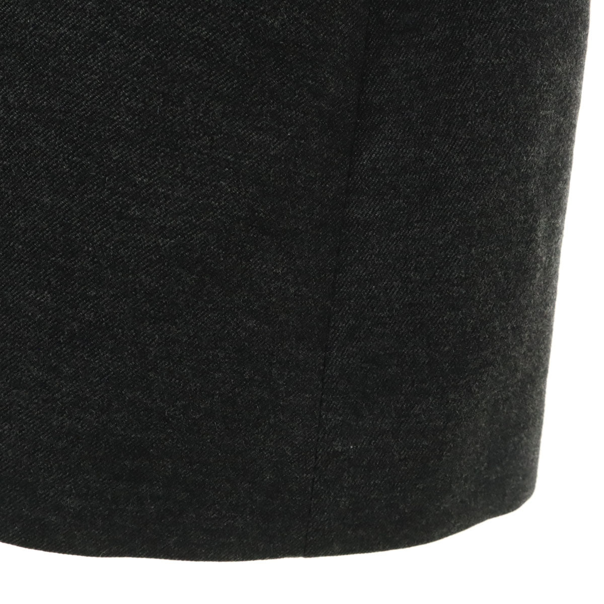 FOXEY BOUTIQUE フォクシー ブティック 日本製 フーデッド コート 38 チャコールグレー レディース