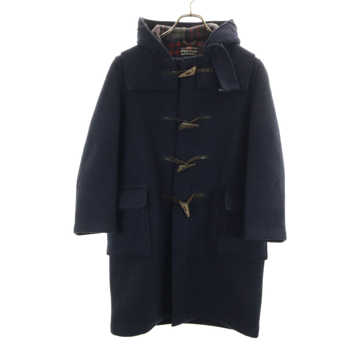 Gloverall グローバーオール イングランド製 メルトン ダッフルコート 13 ネイビー キッズ